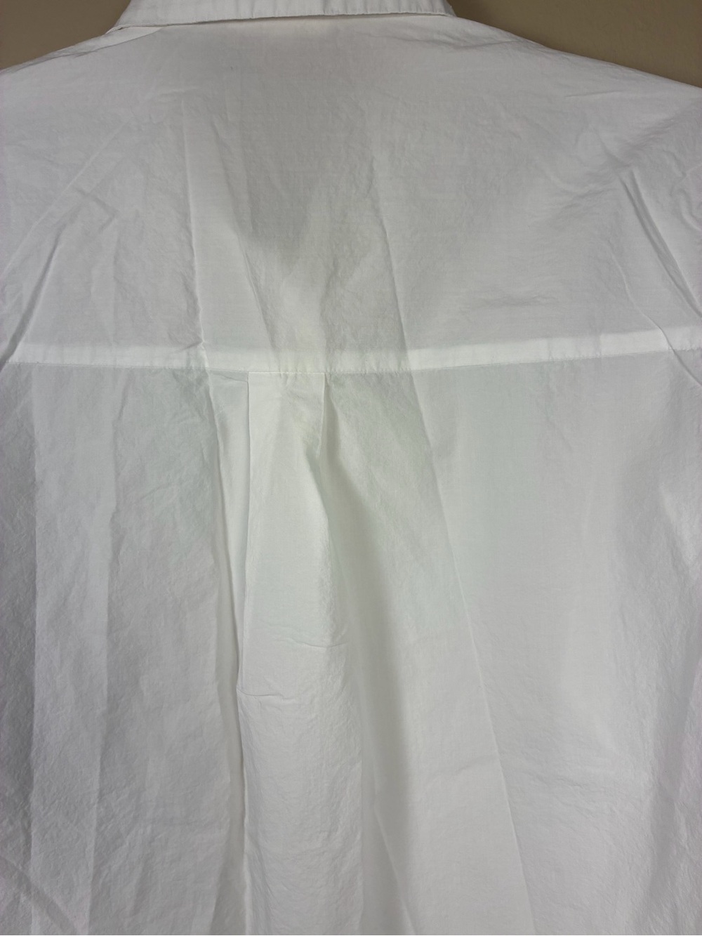 Eileen Fisher Organic Cotton Classic Collar Button Down Shirt - Picture 8 of 11